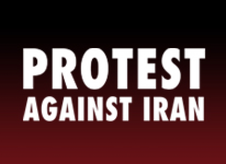 Protest Against Iran For Directly Supporting The Killing Of Muslims In Syria
