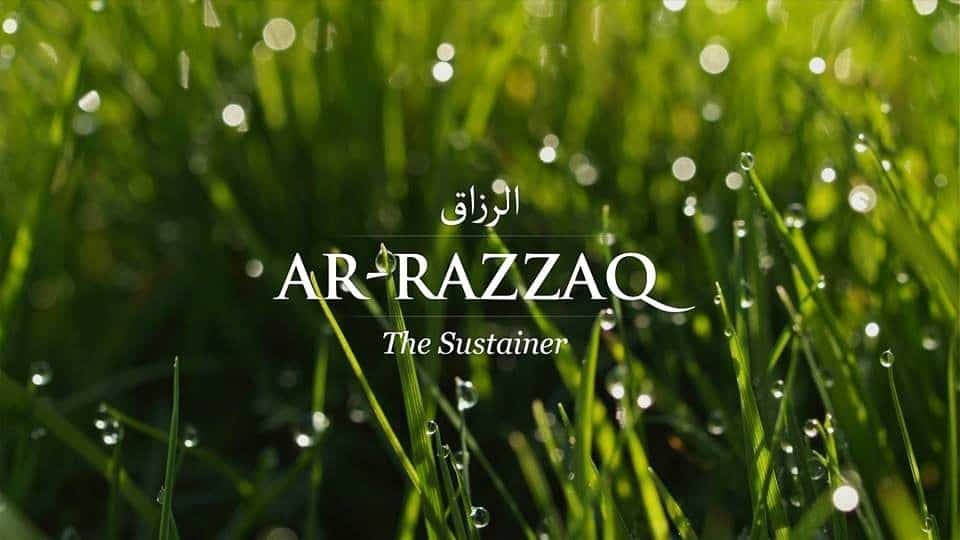 Understanding that Rizq (Provision) is from Allah