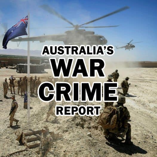 Press Release: Australia’s War Crime Report
