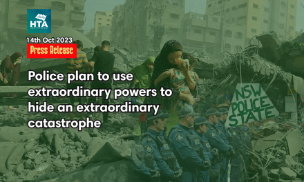Press Release: Police plan to use extraordinary powers to hide an extraordinary catastrophe