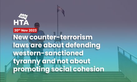 New counter-terrorism laws are about defending western-sanctioned tyranny and not about promoting social cohesion